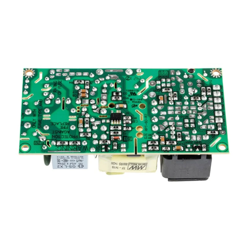 MEAN WELL Switching Power Supply Dual Output 12V DC 5A 49W Universal Input 90-264V AC Chassis Mount RPD-60A