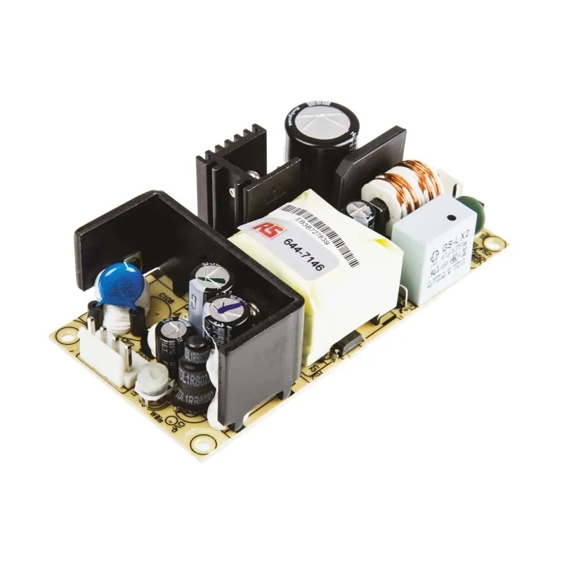 MEAN WELL Switching Power Supply 15V DC 60W Universal Input Chassis Mount RPS-60-15
