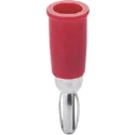 Sato Parts Red Male Banana Plug 4 mm Connector Solder Termination 30V 3A TJ-3A-R