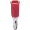 Sato Parts Red Male Banana Plug 4 mm Connector Solder Termination 30V 3A TJ-3A-R