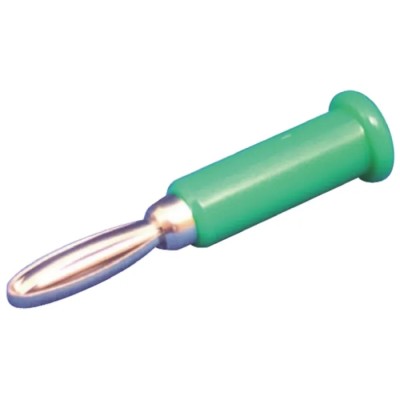 Sato Parts Green Male Banana Plug, 4 mm Connector, Solder Termination, 30V, 3A TJ-560-G