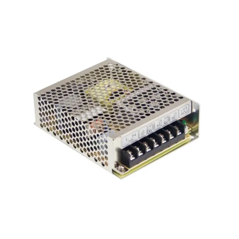 MEAN WELL RD-65B Switching Power Supply Dual Output 24V DC 68W 88-264V AC 370V DC Chassis Mount RD-65B