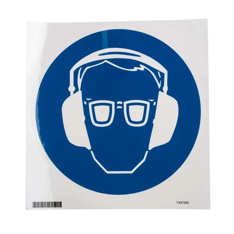 Brady Polyethylene Terephthalate Mandatory Sign Eye Protection 305-7784