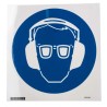 Brady Polyethylene Terephthalate Mandatory Sign Eye Protection 305-7784