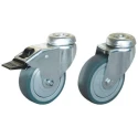 Guitel Hervieu Swivel Castor 75 mm Wheel Diameter 60 kg Load Capacity Rubber Wheel 313702