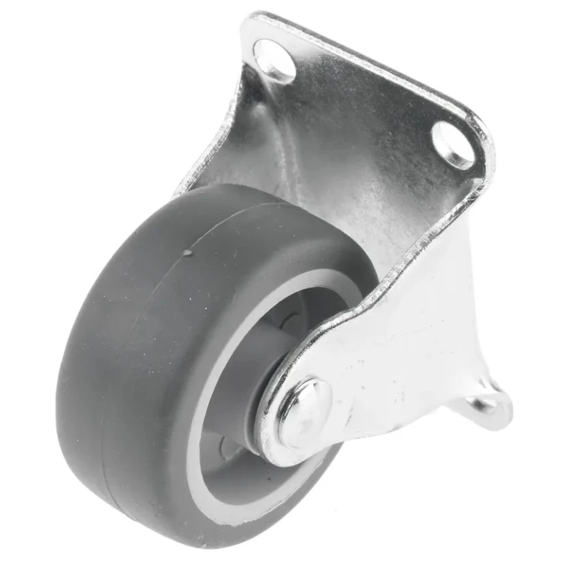 Guitel Hervieu Fixed Castor 15 kg Load Capacity 42 mm Wheel Diameter Thermoplastic Rubber Wheel 55131100