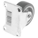 Guitel Hervieu Fixed Castor 15 kg Load Capacity 42 mm Wheel Diameter Thermoplastic Rubber Wheel 55131100