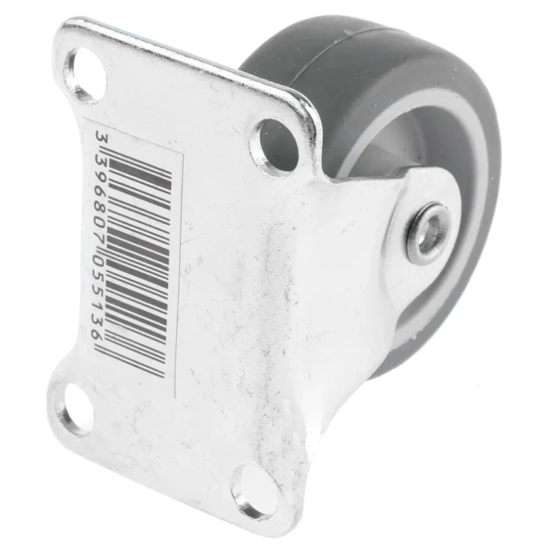 Guitel Hervieu Fixed Castor 15 kg Load Capacity 42 mm Wheel Diameter Thermoplastic Rubber Wheel 55131100