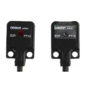 Omron Through Beam Photoelectric Sensor Block Style 500 mm Detection Range PNP Output IP67 E3T-FT13