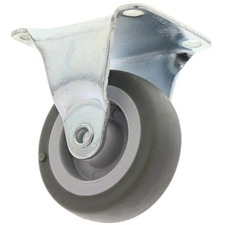 Guitel Hervieu Fixed Castor 20 kg Load Capacity 50 mm Wheel Diameter Thermoplastic Rubber Wheel 55141100