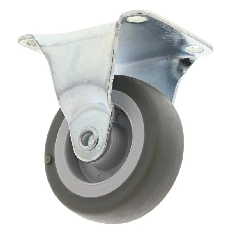 Guitel Hervieu Fixed Castor 20 kg Load Capacity 50 mm Wheel Diameter Thermoplastic Rubber Wheel 55141100