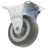 Guitel Hervieu Fixed Castor 20 kg Load Capacity 50 mm Wheel Diameter Thermoplastic Rubber Wheel 55141100