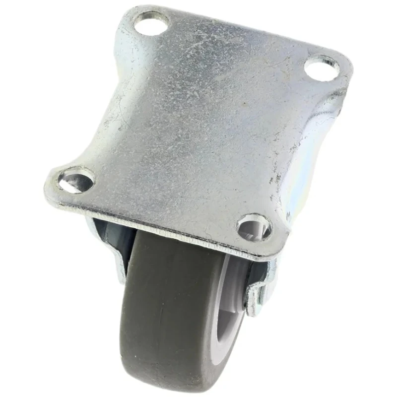 Guitel Hervieu Fixed Castor 20 kg Load Capacity 50 mm Wheel Diameter Thermoplastic Rubber Wheel 55141100