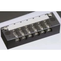 Sato Parts Non-Fused Terminal Block 6-Way 20A Screw Termination 250V Phenolic Resin ML-20-6P