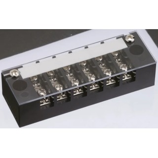 Sato Parts Non-Fused Terminal Block 6-Way 20A Screw Termination 250V Phenolic Resin ML-20-6P