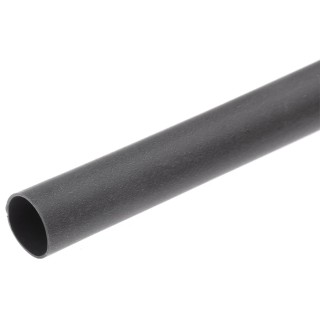 TE Connectivity Halogen Free Heat Shrink Tubing Black 6.4 mm Sleeve Diameter x 1.2 m Length 2:1 Ratio ZH-100-1/4-0