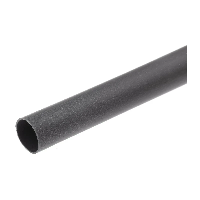 TE Connectivity Halogen Free Heat Shrink Tubing Black 25.4 mm Sleeve Diameter x 1.2m Length 2:1 Ratio ZH-100-1-0