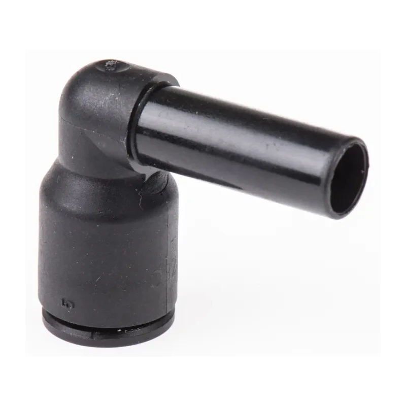 Legris Pneumatic Fitting LF3000 Series Male/Female Plug-in Elbow Connector Push-In 8 mm Nickel Finish LF3000
