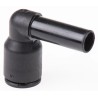 Legris Pneumatic Fitting LF3000 Series Male/Female Plug-in Elbow Connector Push-In 8 mm Nickel Finish LF3000
