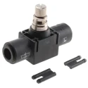 Legris 7770 Series Flow Controller In-line Regulator Stainless Steel Brass Polymer 40 bar Max Pressure Model 7770 12 00