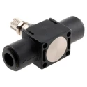 Legris 7770 Series Flow Controller In-line Regulator Stainless Steel Brass Polymer 40 bar Max Pressure Model 7770 12 00
