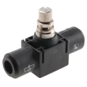 Legris 7770 Series Flow Controller In-line Regulator Stainless Steel Brass Polymer 40 bar Max Pressure Model 7770 12 00
