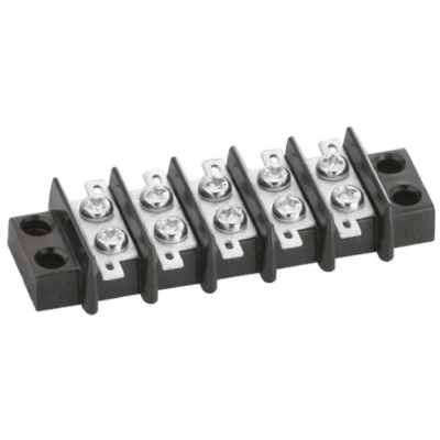 Sato Parts ML-3391 Series Non-Fused Terminal Block 20-Way 6A Screw Termination 250V ML-3391-20P
