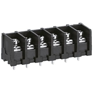 Sato Parts Barrier Strip, 6 Contact, 7.62 mm Pitch, 1 Row, 250V, 10A ML-41-S1BYF-6P