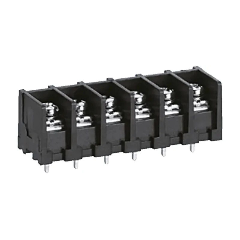 Sato Parts Barrier Strip, 6 Contact, 7.62 mm Pitch, 1 Row, 250V, 10A ML-41-S1BYF-6P