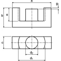 TDK Transformer Ferrite Core ETD 11/17/34 2600 nH N87 Material for SMPS Transformers B66361G0000X187