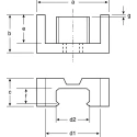 TDK Coil Former for Use with EFD 25/13/9 Core B66422W1010D001