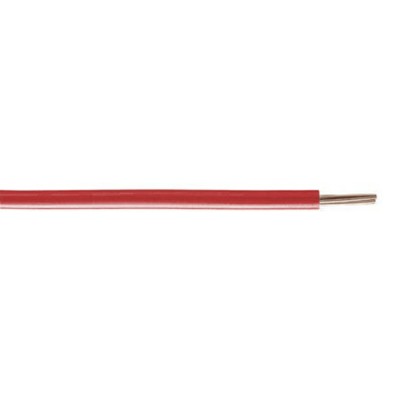 RS PRO Red 6 mm² Hook Up Wire, 100 m, Polyvinyl Chloride, 450/750V, Copper Conductor 536-350
