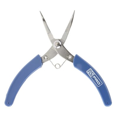 RS PRO Bent Nose Plier Stainless Steel, Plastic Handle, 130mm Overall Length, 25mm Jaw 536-357