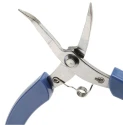 RS PRO Bent Nose Plier Stainless Steel, Plastic Handle, 130mm Overall Length, 25mm Jaw 536-357