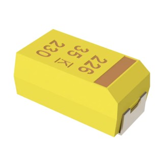 KEMET 220nF MnO2 Solid Tantalum Capacitor 35V dc Surface Mount A Case T491 Series 