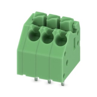 Phoenix Contact PTSA 1.5/3-3.5-F Series 45° PCB Terminal Block 3 Contacts 3.5 mm Pitch 200V 8A 1 Row 1984976