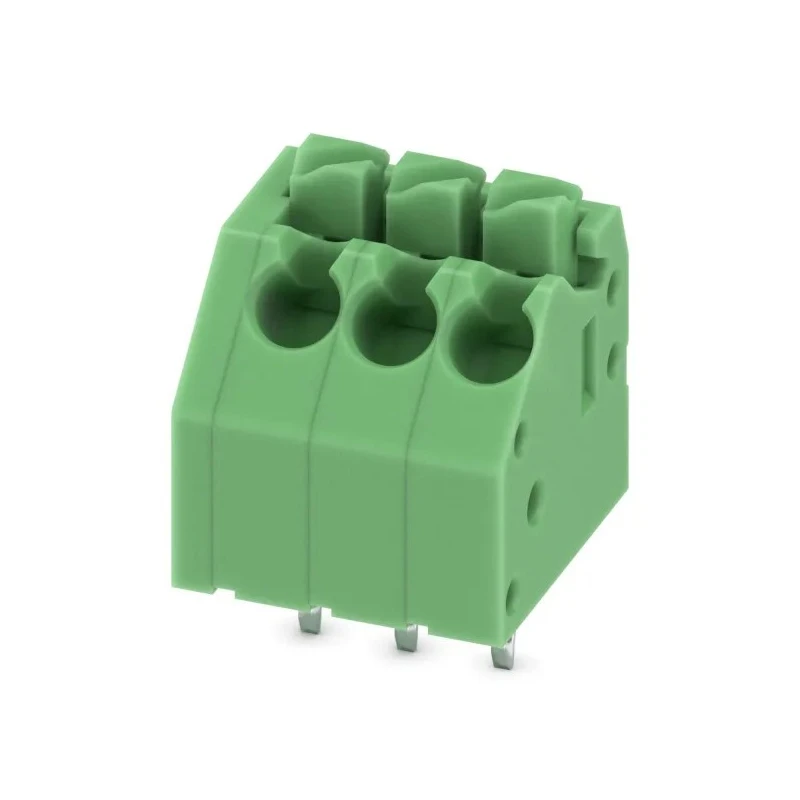 Phoenix Contact PTSA 1.5/3-3.5-F Series 45° PCB Terminal Block 3 Contacts 3.5 mm Pitch 200V 8A 1 Row 1984976