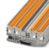 Phoenix Contact Feed Through Terminal Block Grey, 0.25 to 1.5 mm², 1-Level, Quick Connect Termination, 800V, 17.5A 3205077