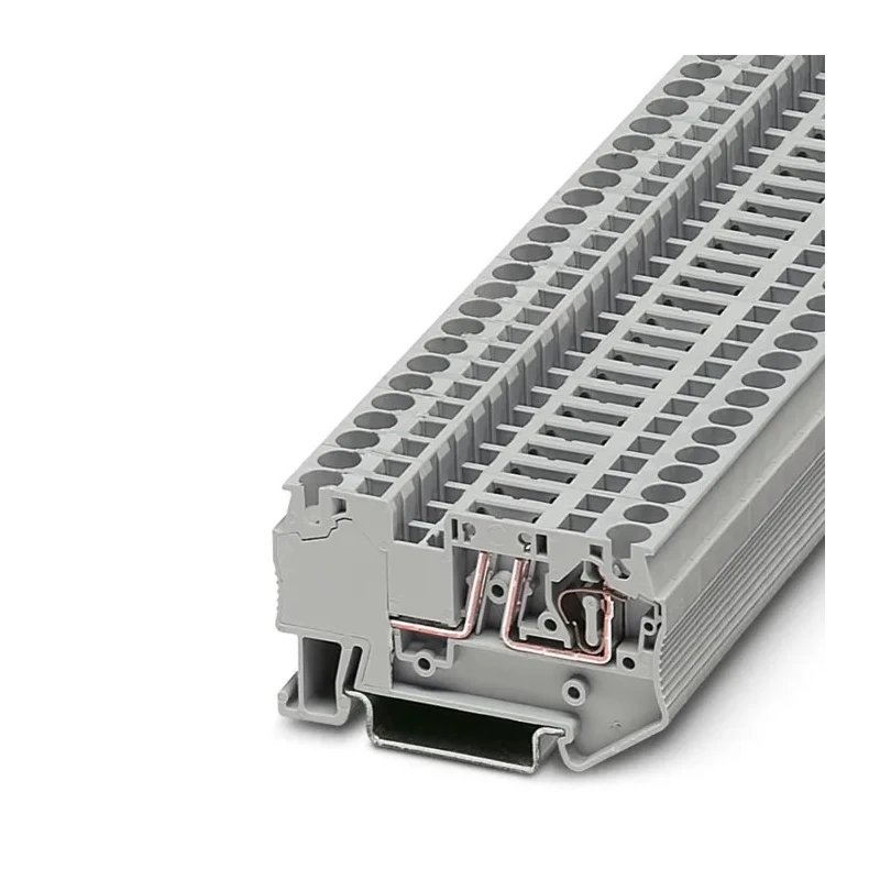 Phoenix Contact ST 4-TG Series Disconnect Terminal Block 1-Level, Grey, 0.08mm² to 6 mm², 20A, 400V, Spring Cage 3038367