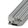 Phoenix Contact ST 4-TG Series Disconnect Terminal Block 1-Level, Grey, 0.08mm² to 6 mm², 20A, 400V, Spring Cage 3038367