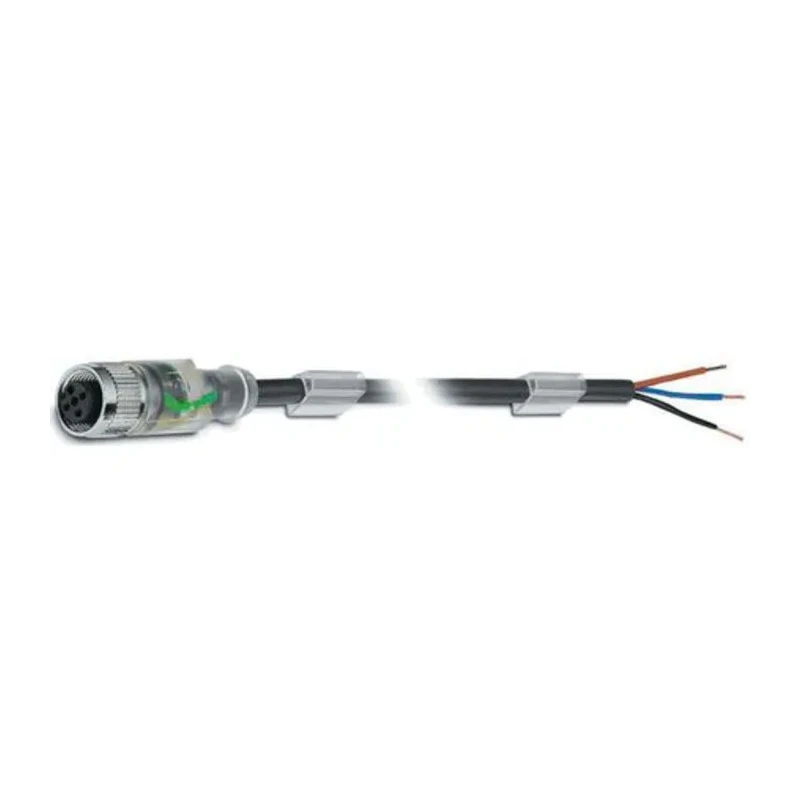 Phoenix Contact 5 way Straight to Female 5 way Unterminated Sensor Actuator Cable 1.5 m 60V 1669822