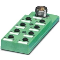 Phoenix Contact SACB Series Sensor Box, 8 Port, M23, IP67, Polybutylene Terephthalate Housing, Operating Voltage 1692459