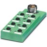 Phoenix Contact SACB Series Sensor Box, 8 Port, M23, IP67, Polybutylene Terephthalate Housing, Operating Voltage 1692459