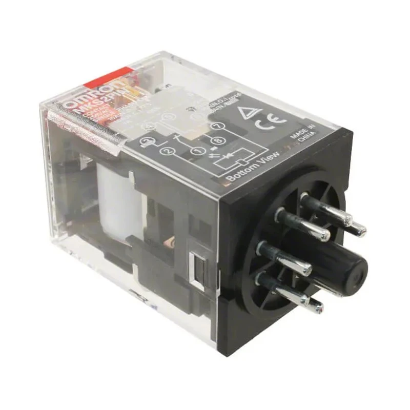 Omron Power Relay DPDT 230V AC Coil, 10A Switching Current MKS2PIN 230VAC