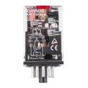 Omron Power Relay, 24V AC Coil, 10A Switching Current, 3PDT, Plug-In Terminal MKS3PIN-5 24VAC