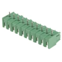 Phoenix Contact PT 2.5/10-5.0-V Series Right Angle PCB Terminal Block, 10 Contacts, 5 mm Pitch, 320 V, Polyamide 1987805
