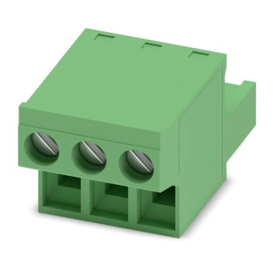 Phoenix Contact Pluggable Terminal Block 3-Contact 5.08 mm Pitch 320V 12A Polyamide Housing 1777293