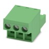 Phoenix Contact Pluggable Terminal Block 3-Contact 5.08 mm Pitch 320V 12A Polyamide Housing 1777293