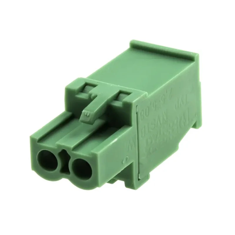 Phoenix Contact Pluggable Terminal Block 2-Contact 5.08 mm Pitch 12A 320V Polyamide MVSTBW 2.5/2-ST-5.08 1792757