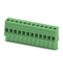 Phoenix Contact COMBICON Series Pluggable Terminal Block 12-Contact 5.08 mm Pitch 1 Row 320V 12A Polyamide Housing 1792854